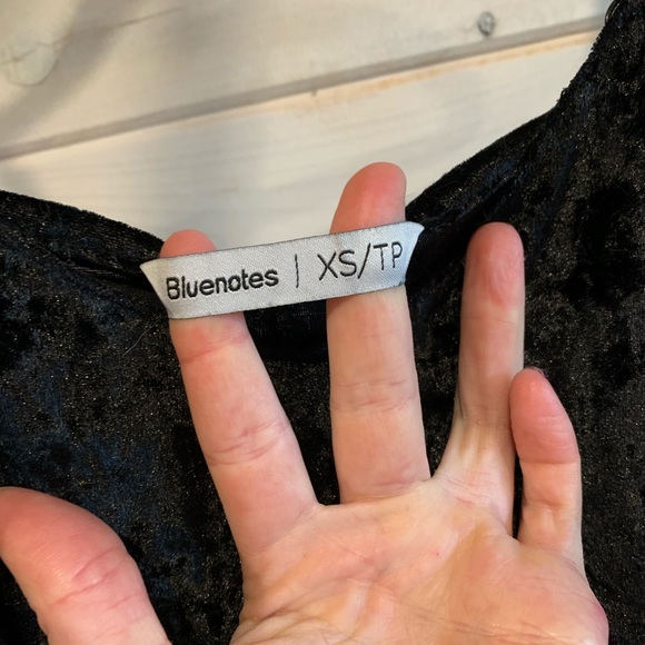 Bluenotes | Black Velvet Dress - Picture 2 of 5